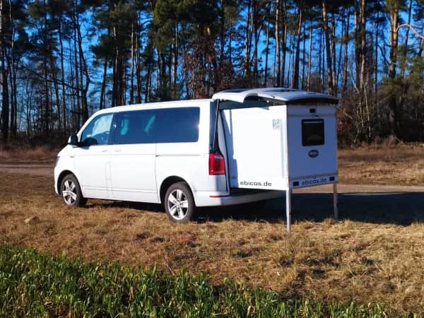 Klappbares Campingmodul aus der Show „Einfach Genial“