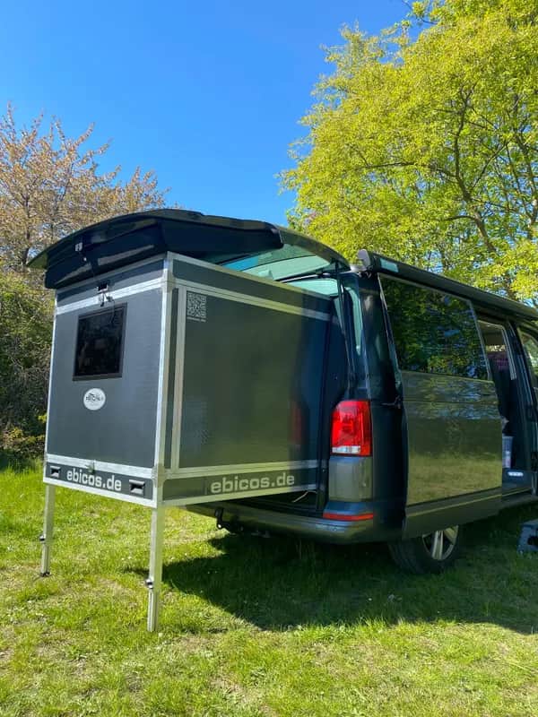 VW California Beach mit Campingmodul "Happy Dreamer" von ebicos