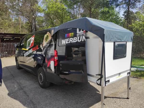 Citroen Jumpy mit "Happy Dreamer" modul von ebicos