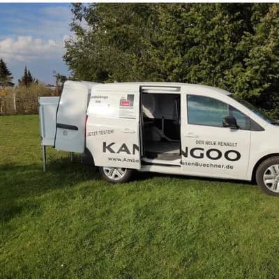 Renault Kangoo mit "Happy Dreamer" modul von ebicos
