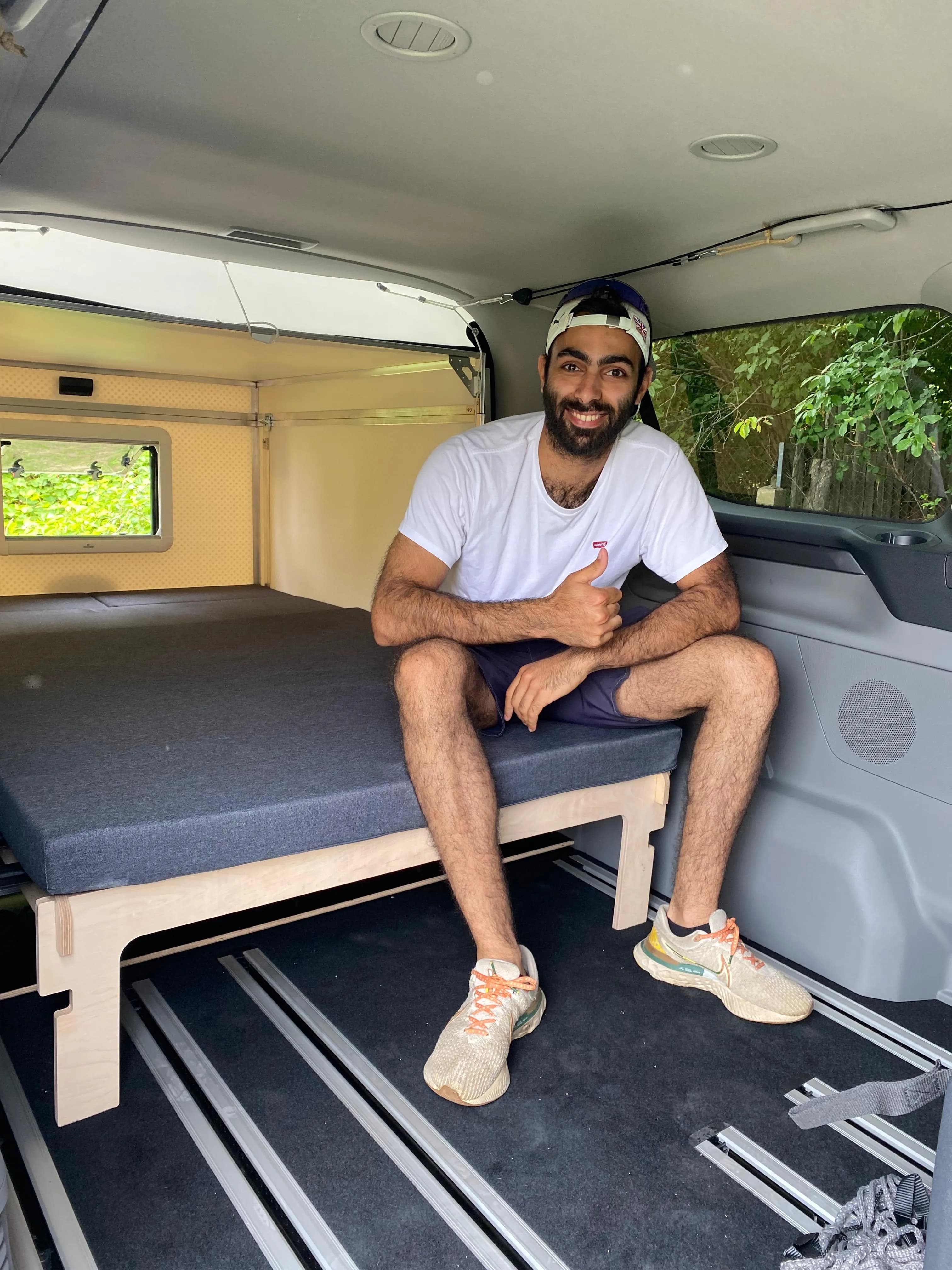 Ford Tourneo Custom / VW Transporter  Campingmöglichkeiten