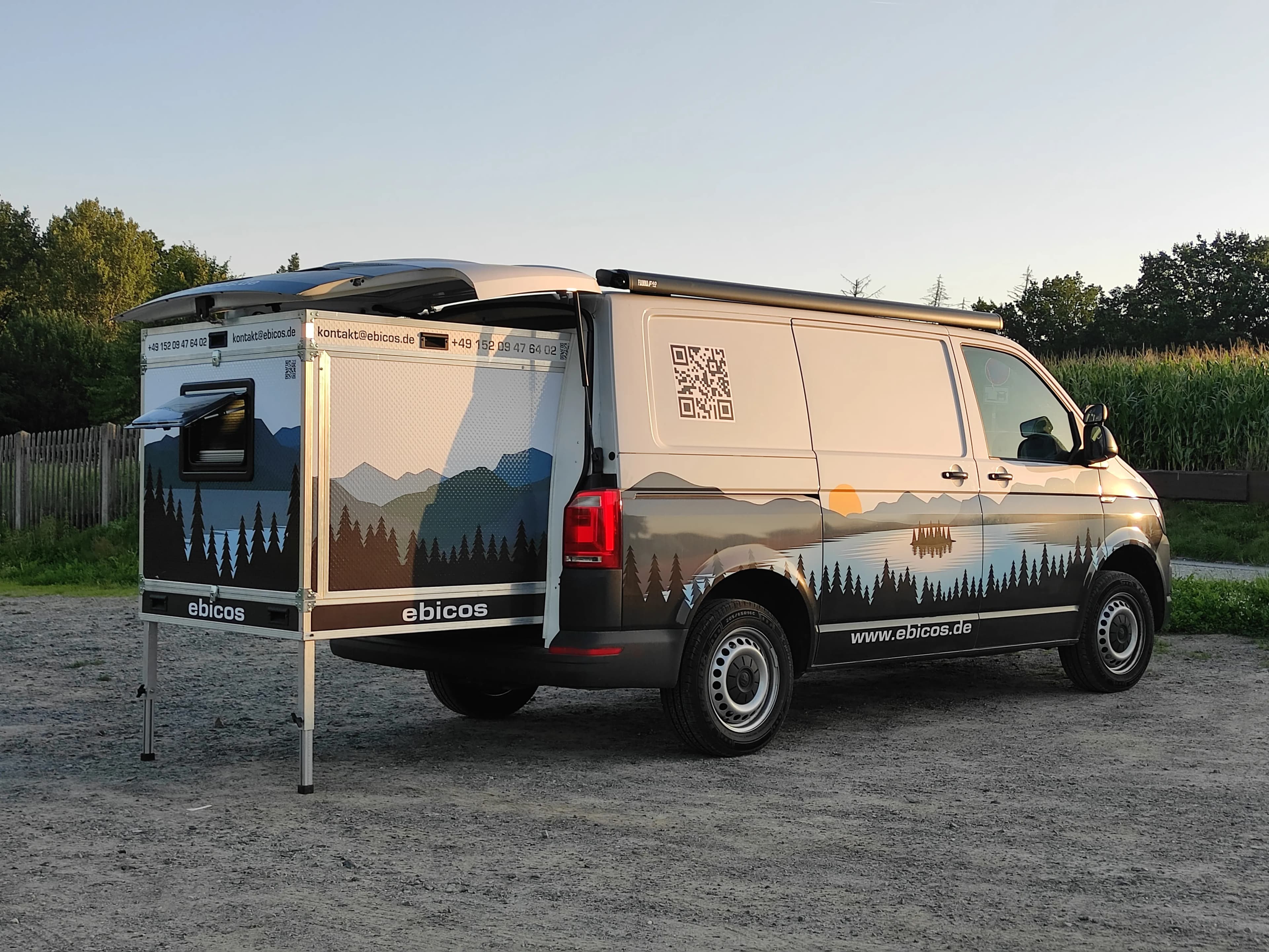 Campingbox für Bus, Van, Hochdachkombi, Kastenwagen