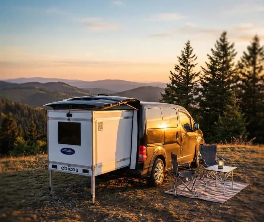 Nissan NV200 mit "Happy Dreamer" modul von ebicos
