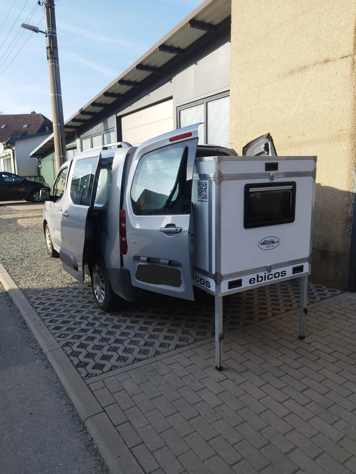 Der Opel Combo mit dem ebicos-Modul.