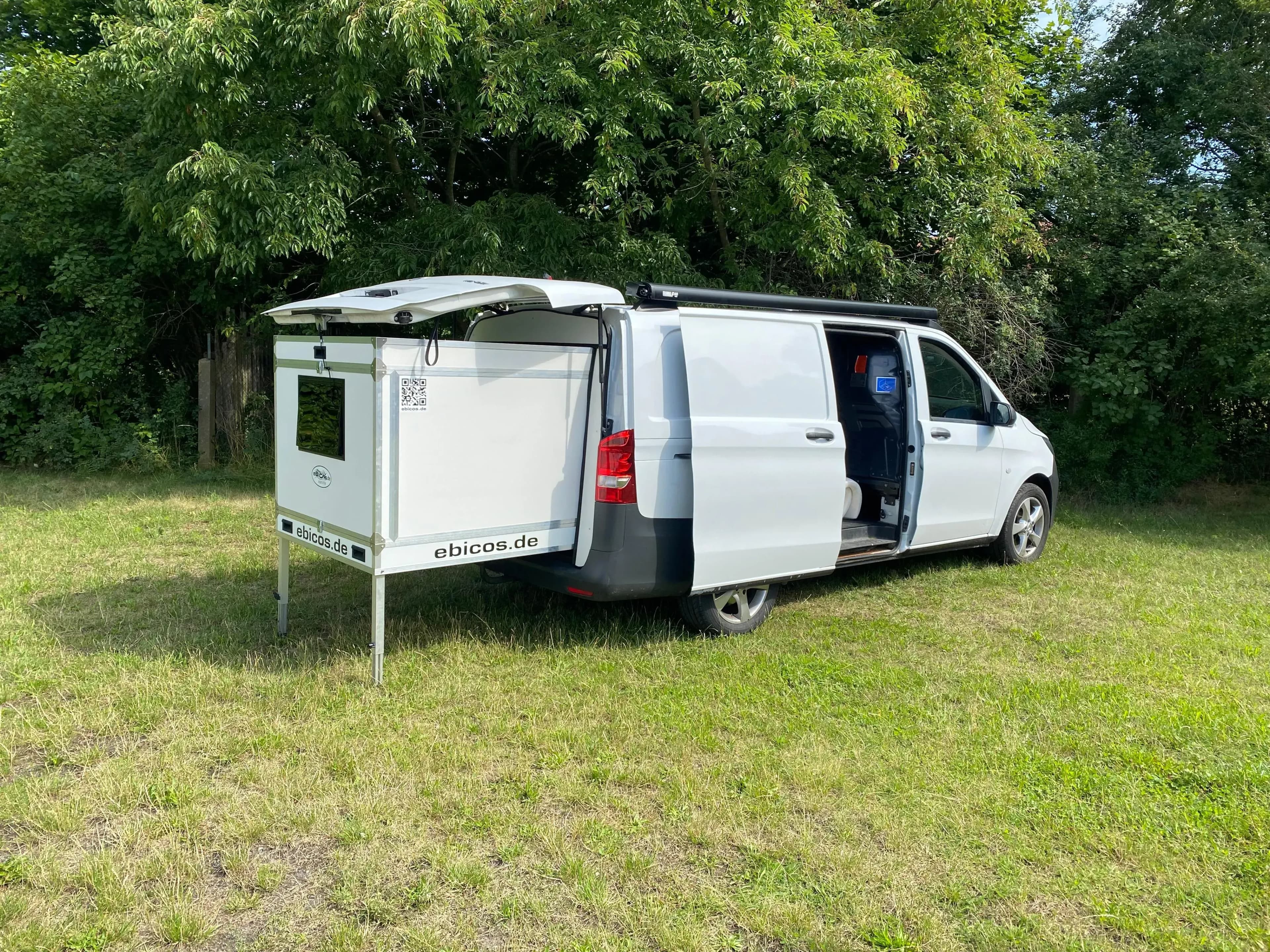 Schlaflösung für den Mini Camper hergestellt in Deutschland
