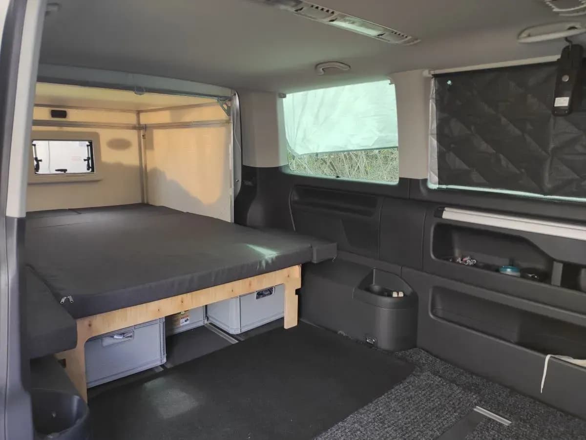 Schlaflösung für den Mini Camper hergestellt in Deutschland