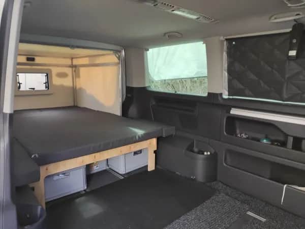 Schlaflösung für den Mini Camper hergestellt in Deutschland