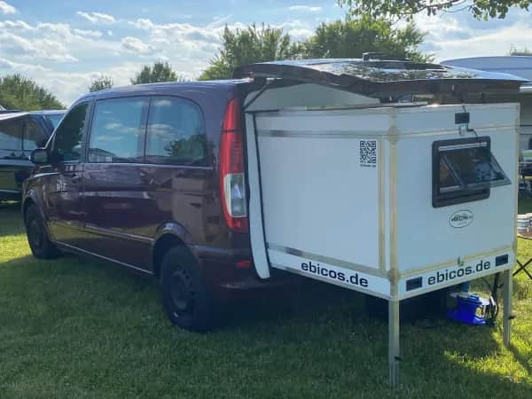Mercedes Viano camper ausbau module