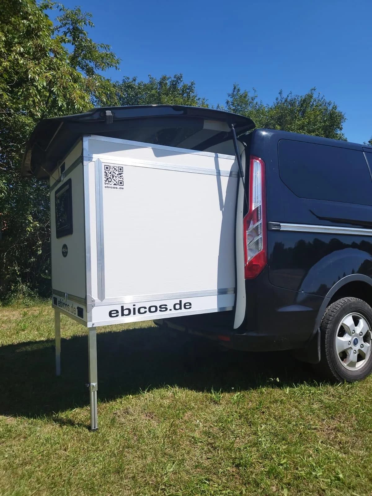 Campingbox aus Aluminium