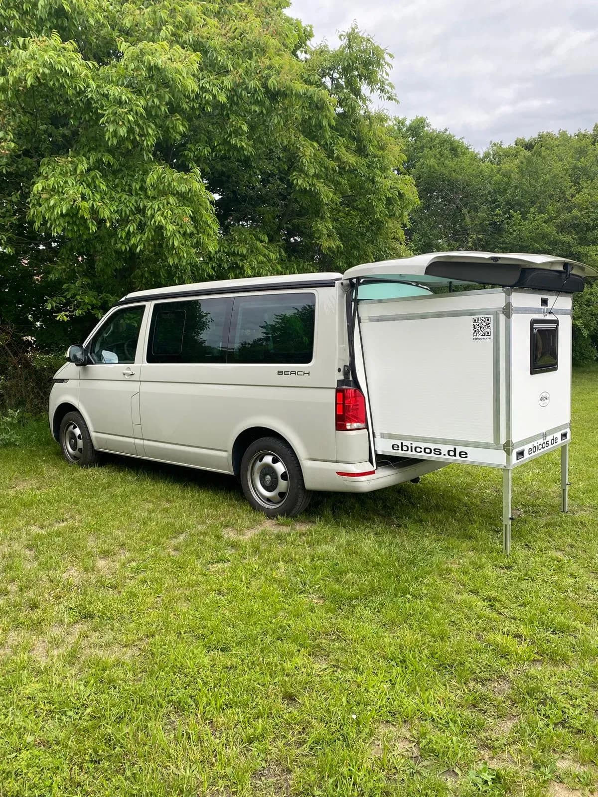 VW T6 Multivan zum Schlafen einrichten