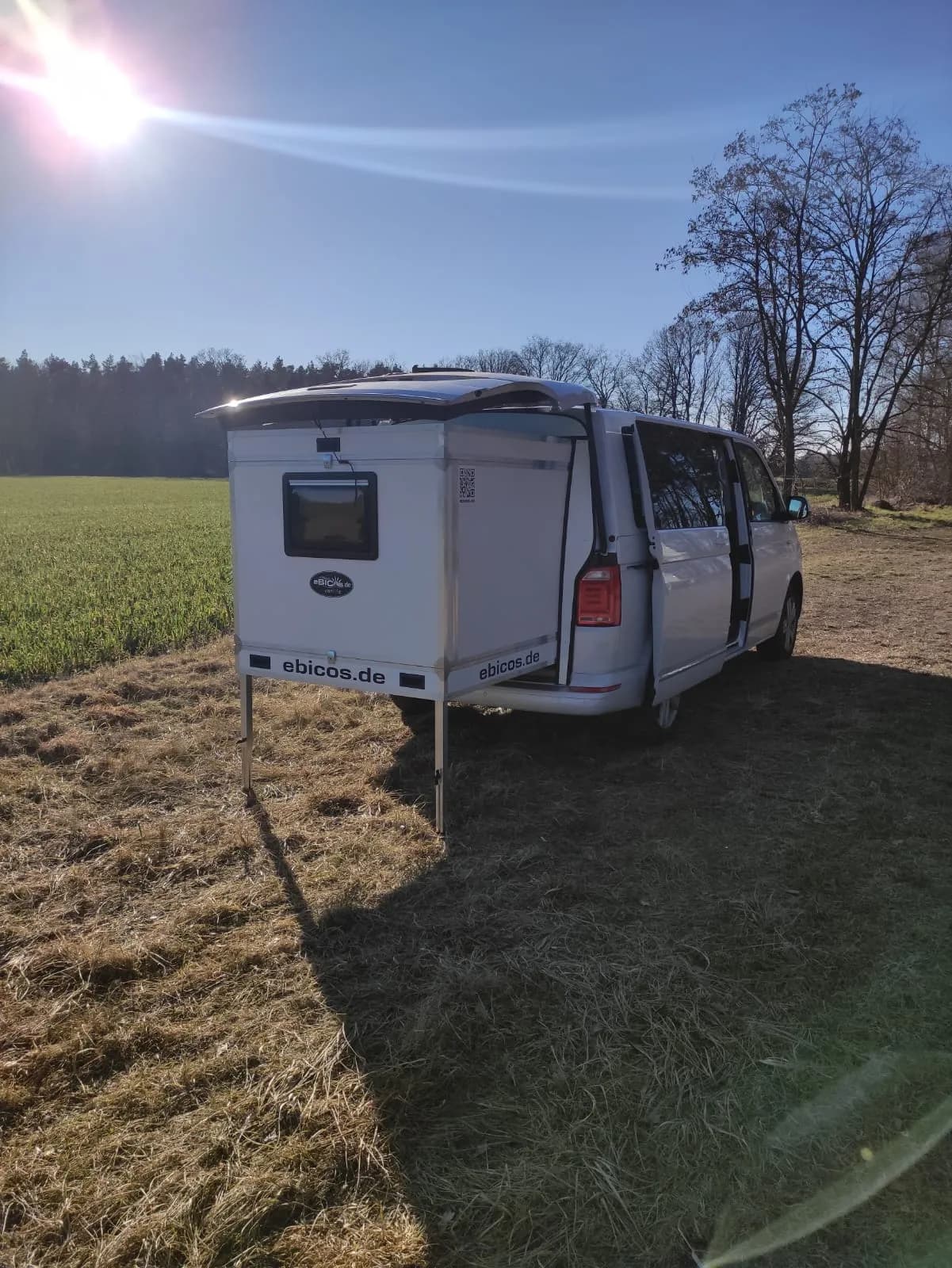 Flexibel reisen, überall schlafen