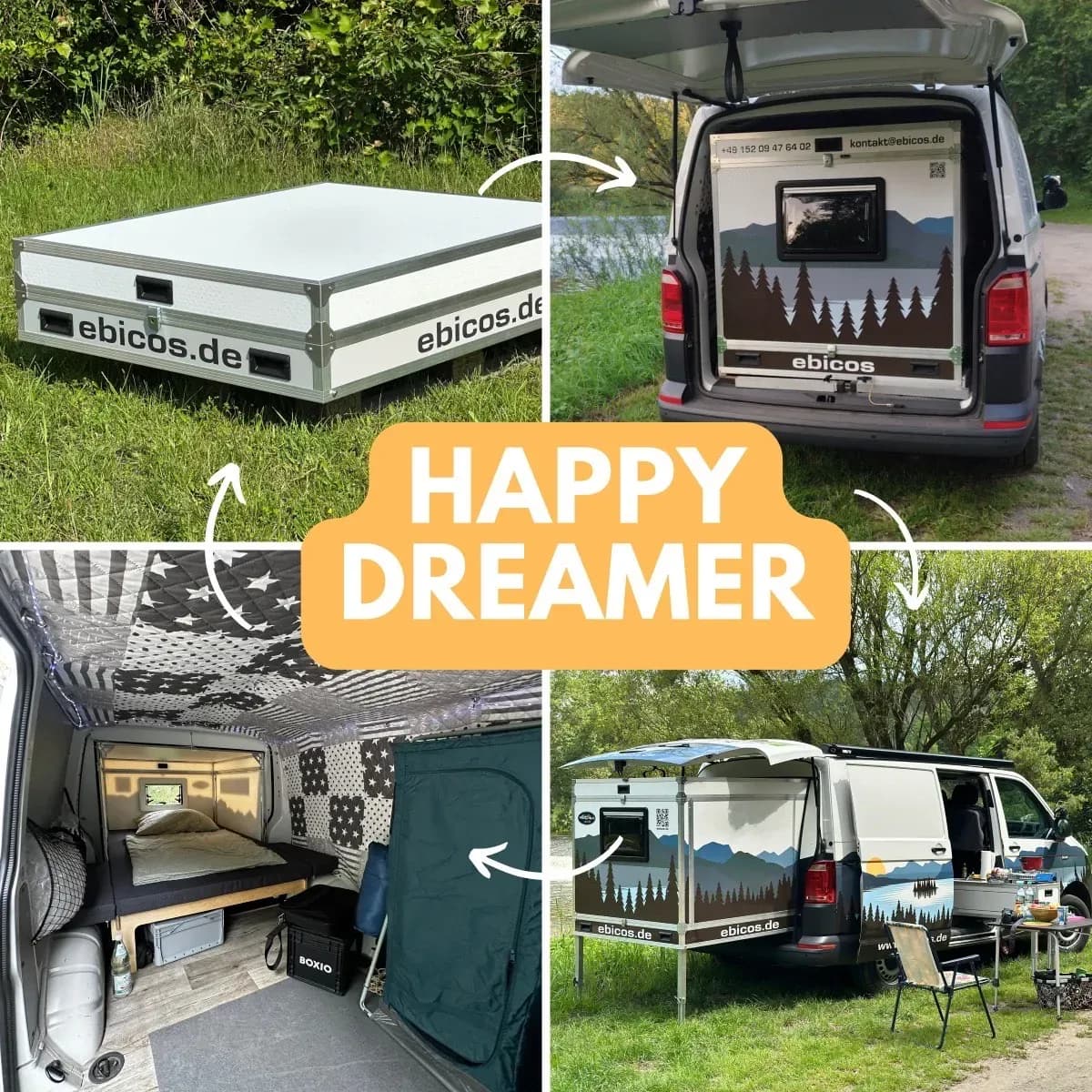 Minicamper, klein,kompakt, genial
