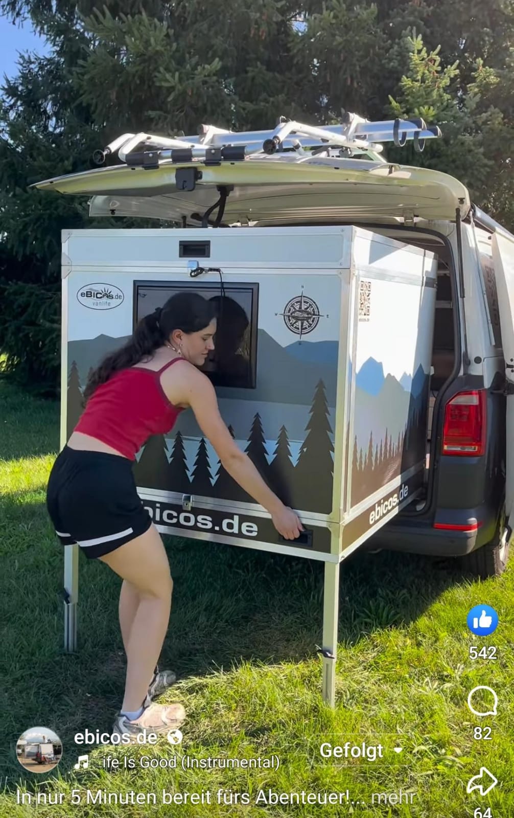 Welches Video von einer Campingbox geht gerade viral?