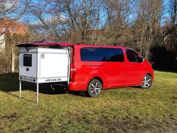 Toyota Proace Verso mit "Happy Dreamer" modul von ebicos